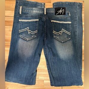 Embellished Blue Jeans